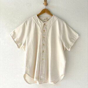 Rudy Jude Baseball Shirt in Salt Size Small